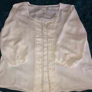 Ivory blouse